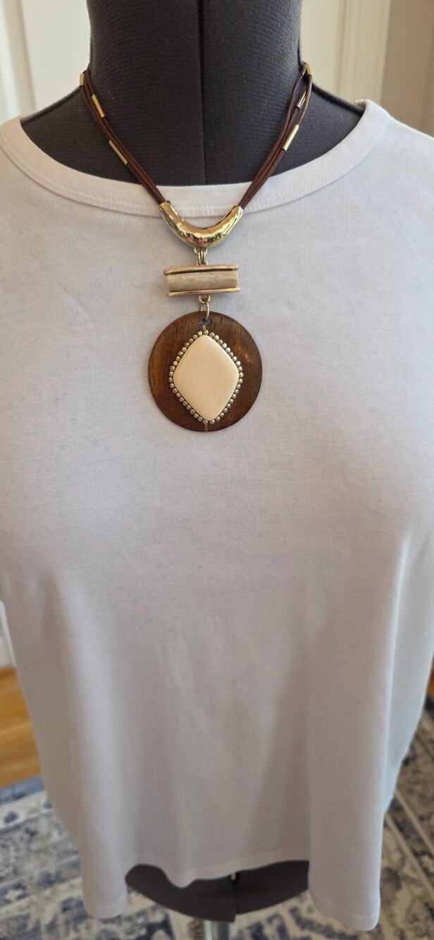 Chico's Boho-chic Style Statement Necklace